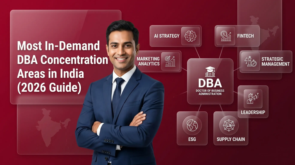 Most In-Demand DBA Concentration Areas in India (2026 Guide)