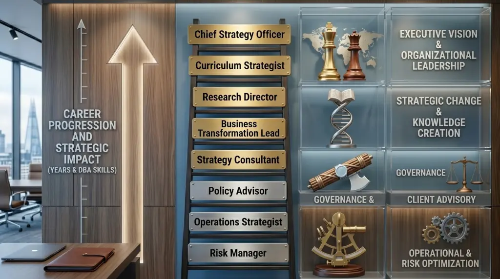 DBA career scope in India — roles from strategy consultant to chief strategy officer