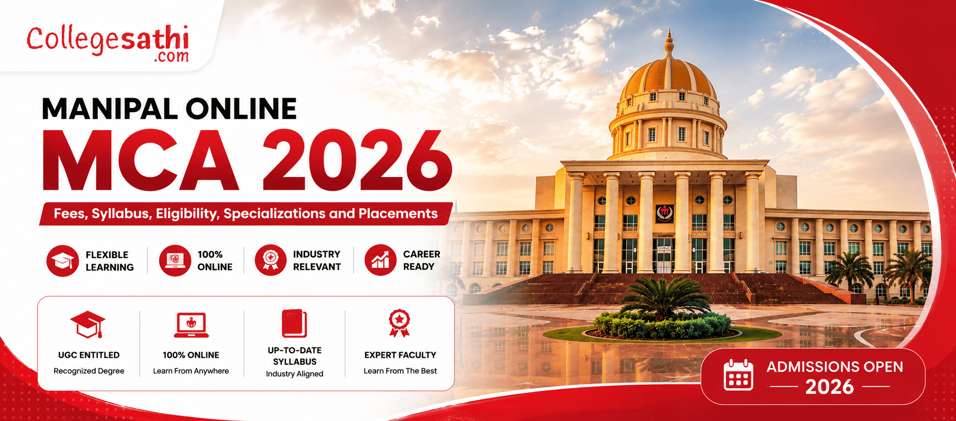 Manipal Online MCA 2026: Fees, Syllabus, Eligibility, Specializations and Placements