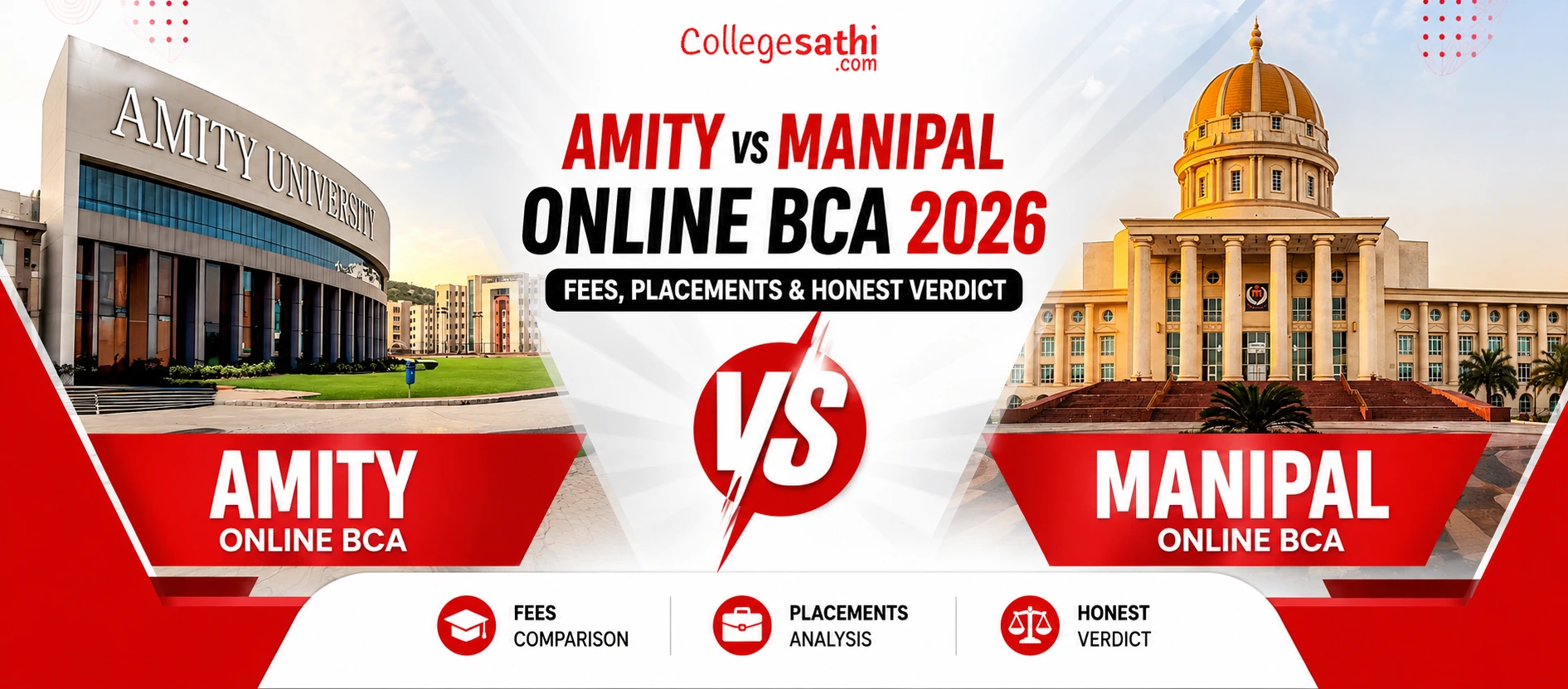 Amity vs Manipal Online BCA 2026: Fees, Placements & Honest Verdict