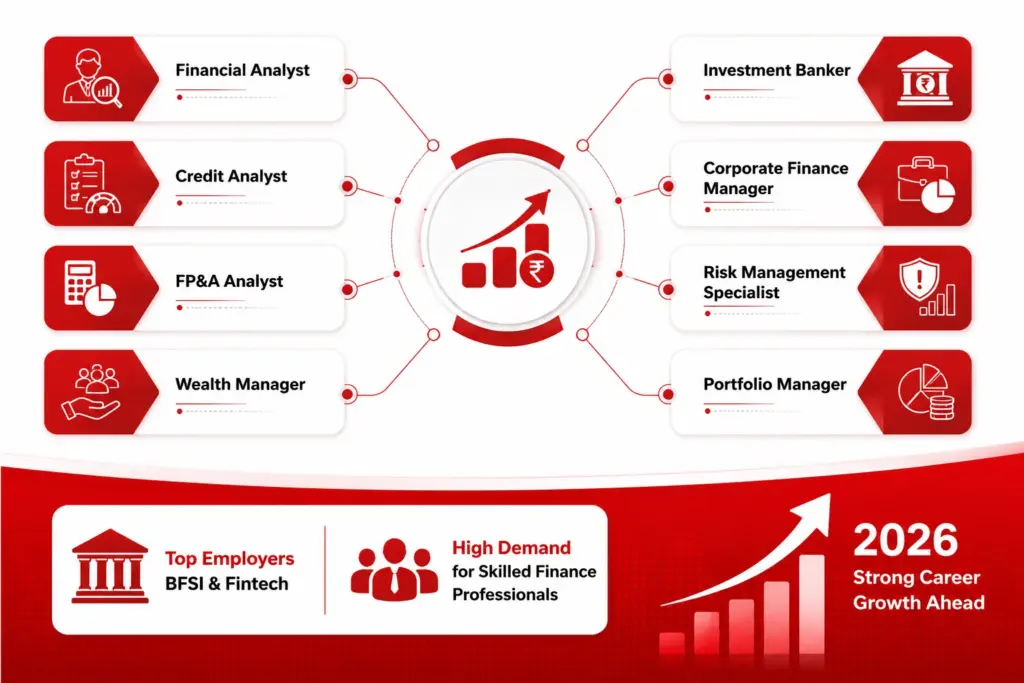 Career paths after Online MBA in Finance