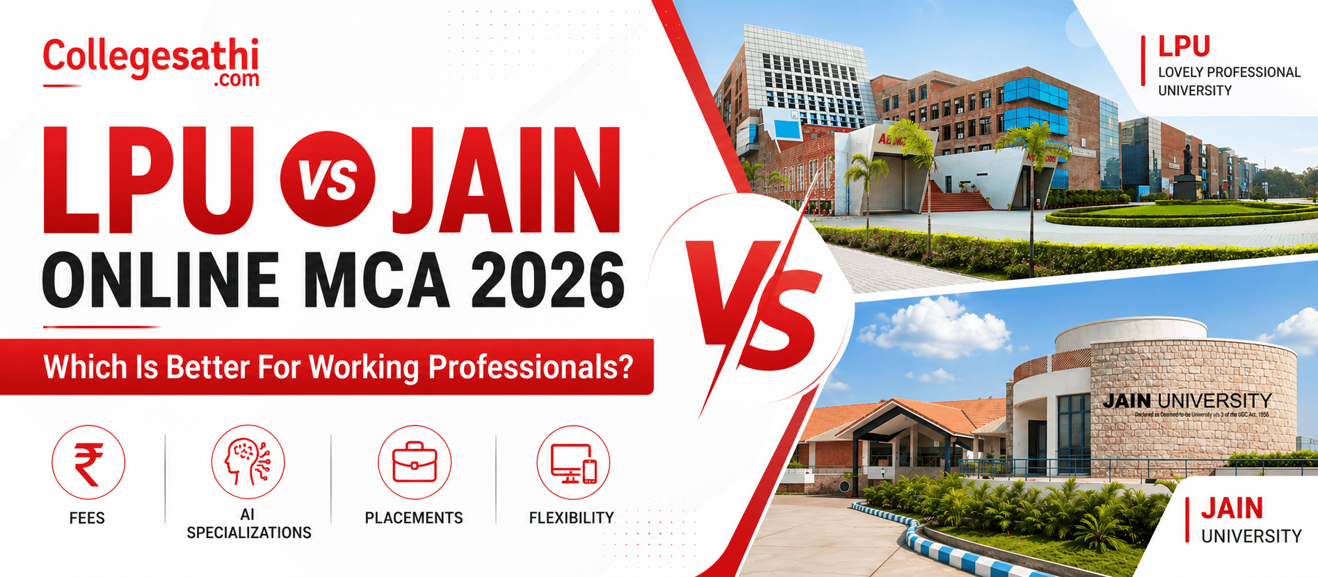 LPU vs Jain University Online MCA: Which Is Better in 2026?
