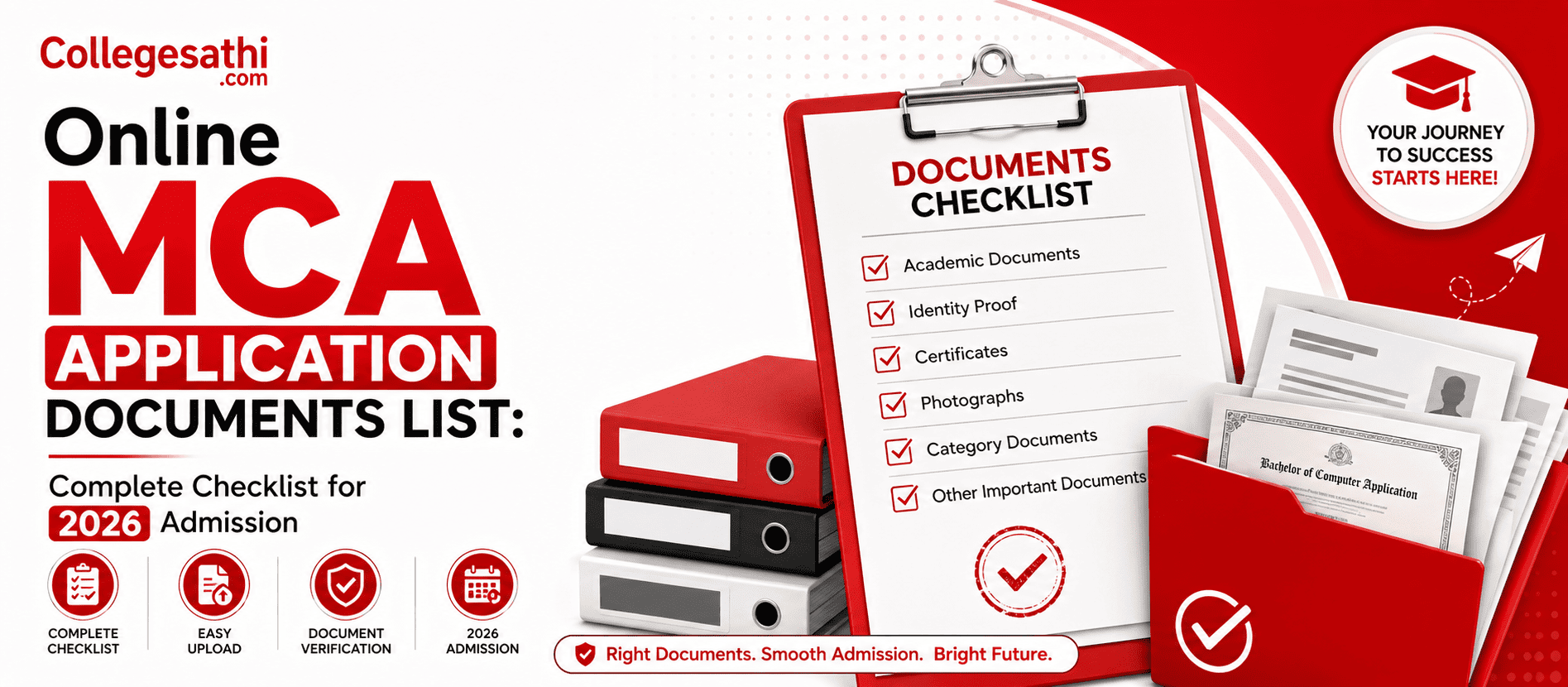 Online MCA Application Documents List: Complete Checklist for 2026 Admission