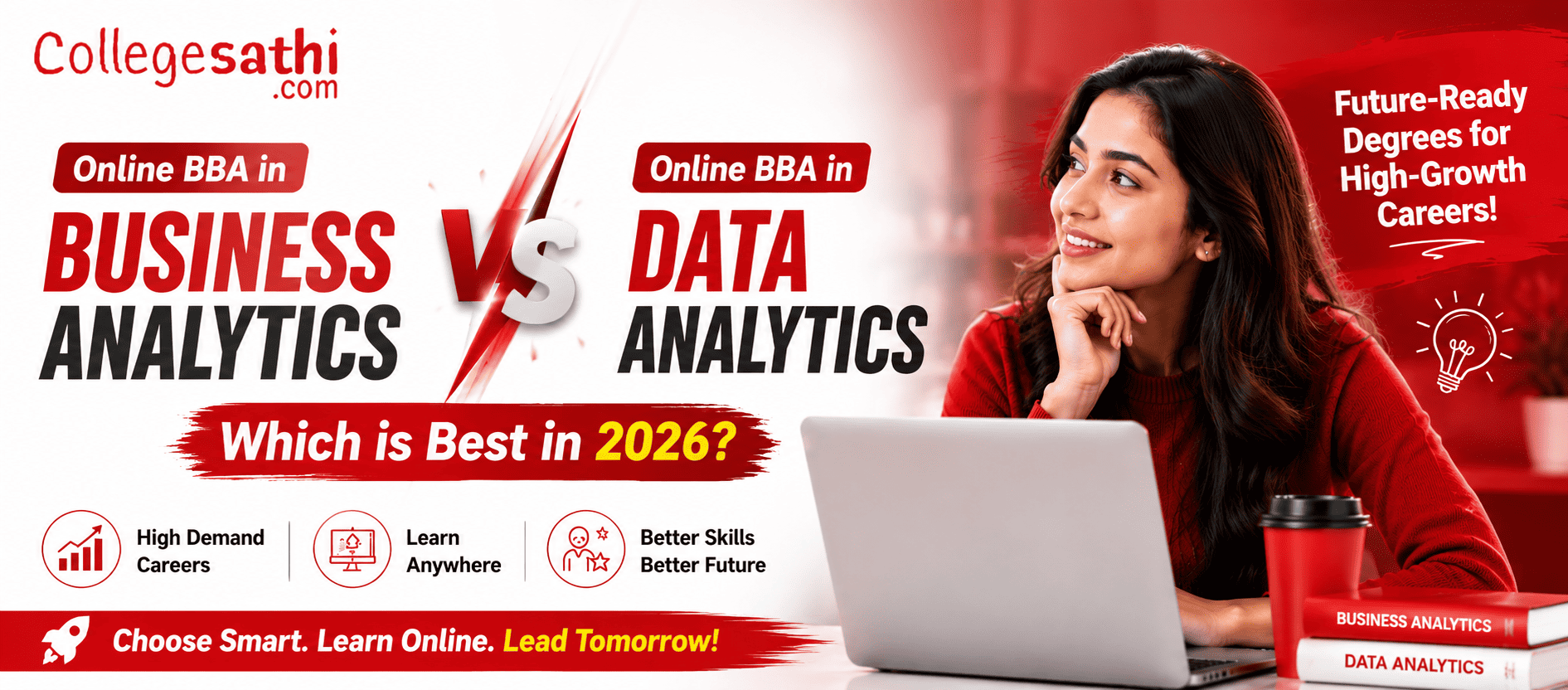 Online BBA in Business Analytics vs Online BBA in Data Analytics: Which is Best in 2026?