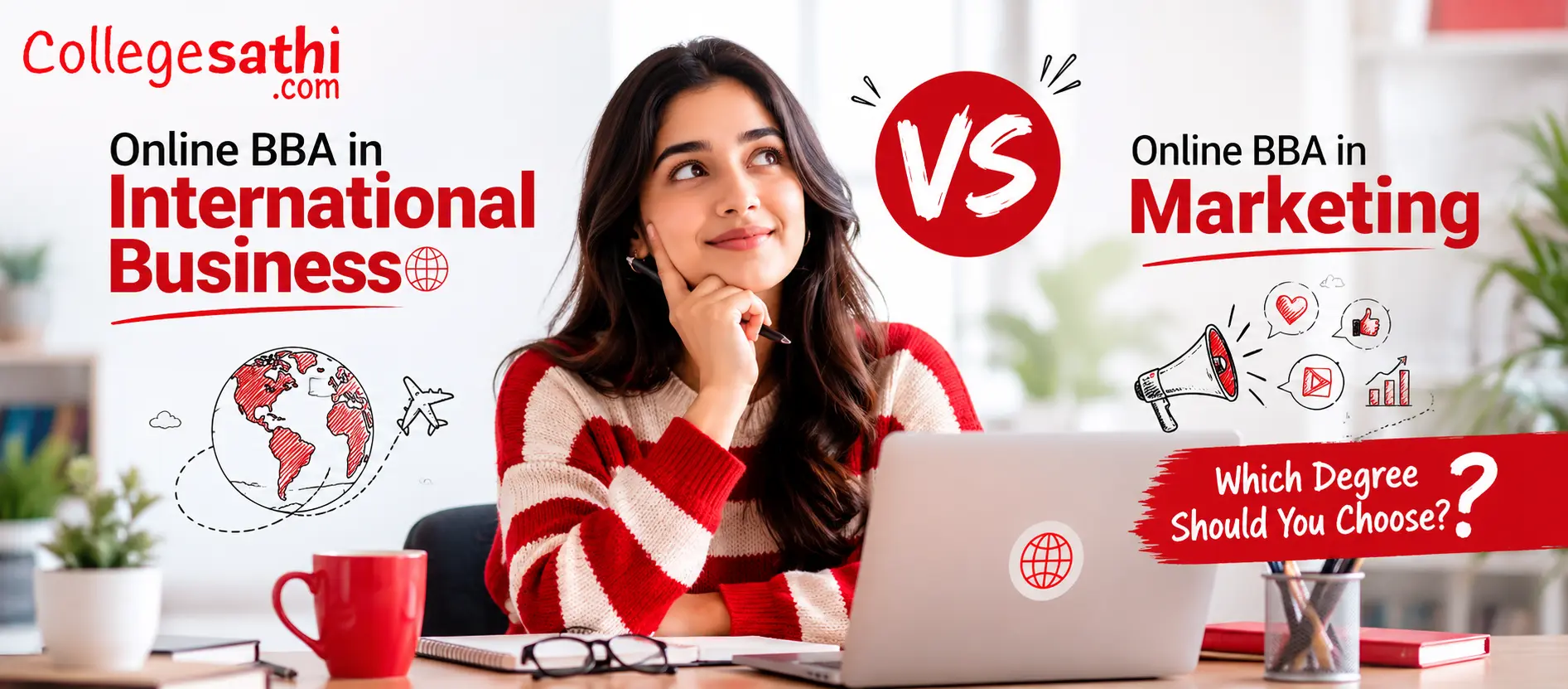 Online BBA in International Business vs Online BBA in Marketing: Which Degree Should You Choose?