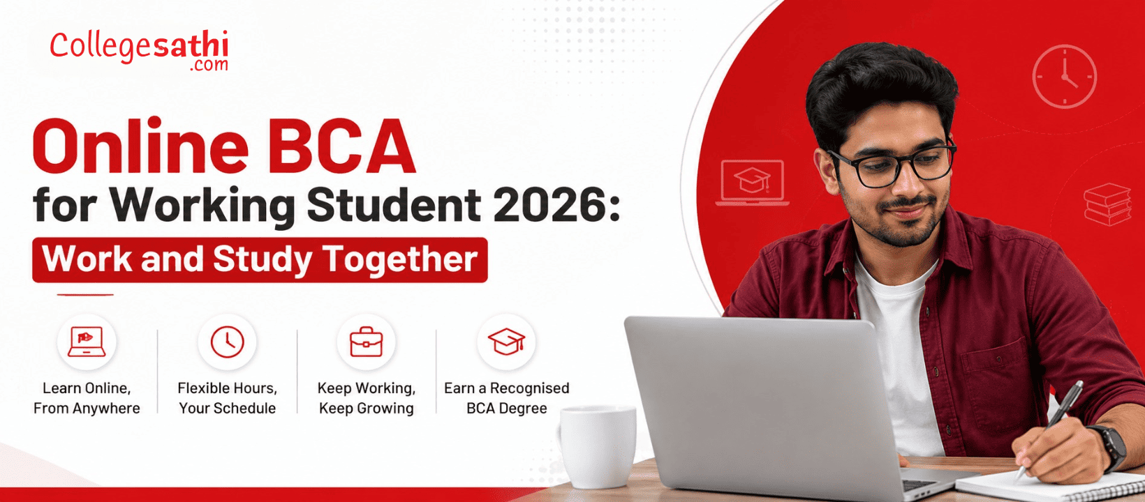 Online BCA for Working Student 2026: Work and Study Together
