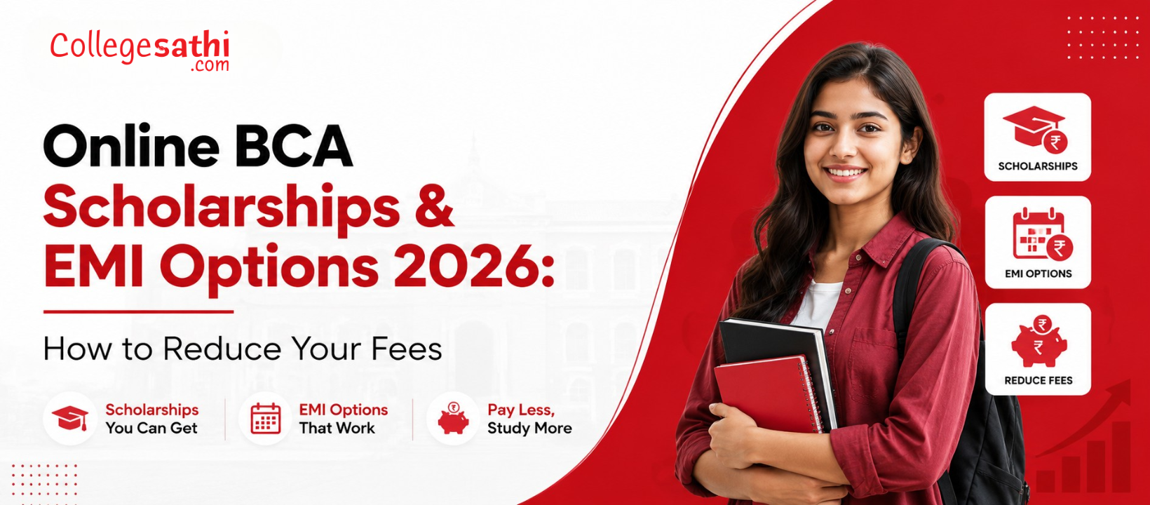 Online BCA Scholarships & EMI Options 2026: How to Reduce Your Fees