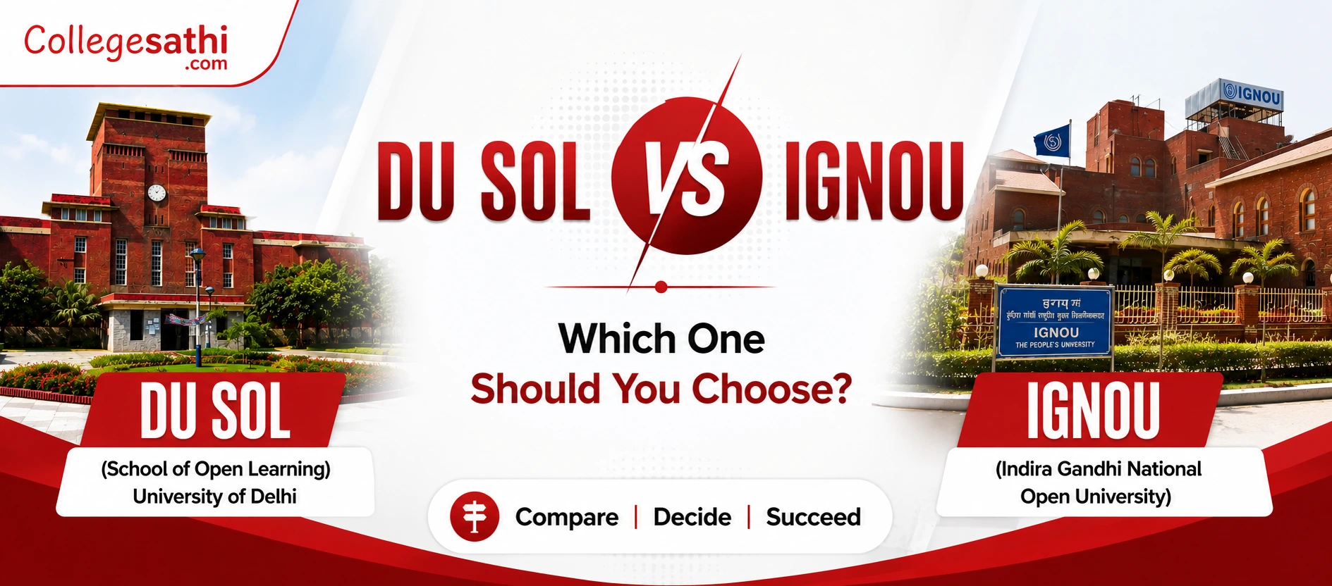 DU SOL vs IGNOU: Which One Should You Choose?