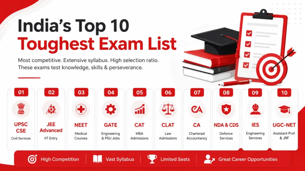 India's toughest exams