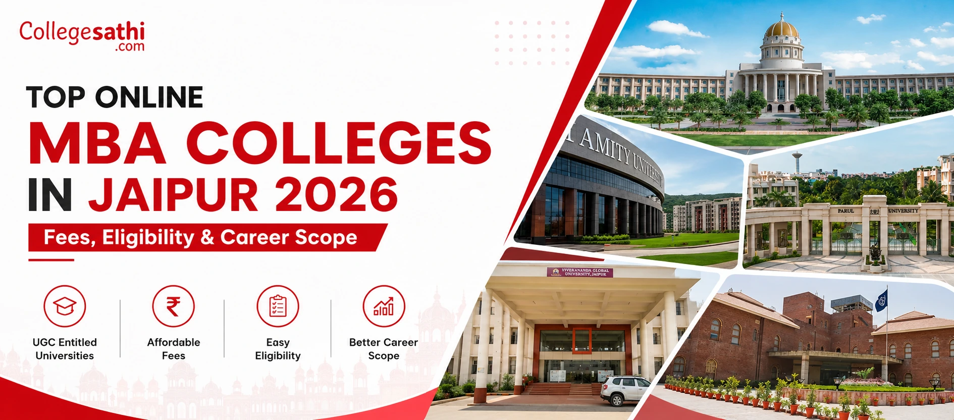 Top Online MBA Colleges in Jaipur 2026: Fees, Eligibility & Career Scope