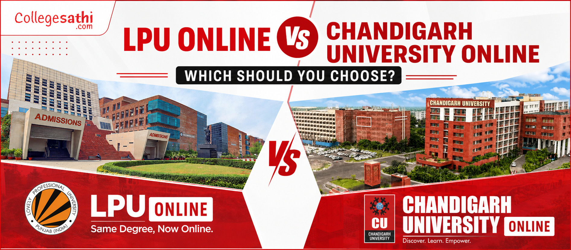 LPU Online vs Chandigarh University Online: Which Should You Choose?