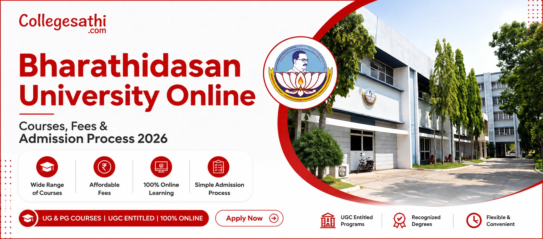 Bharathidasan University Online: Courses, Fees & Admission Process 2026
