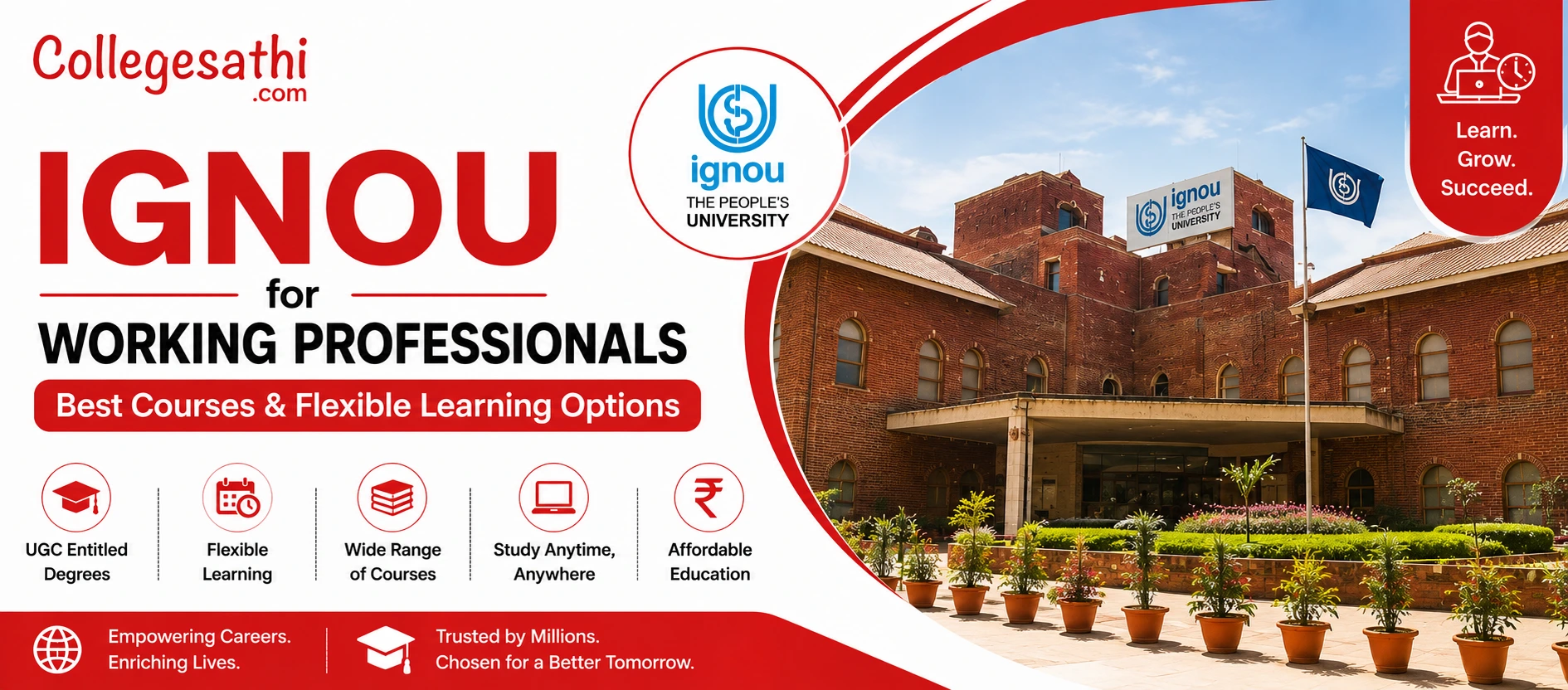 IGNOU for Working Professionals: Best Courses & Flexible Learning Options