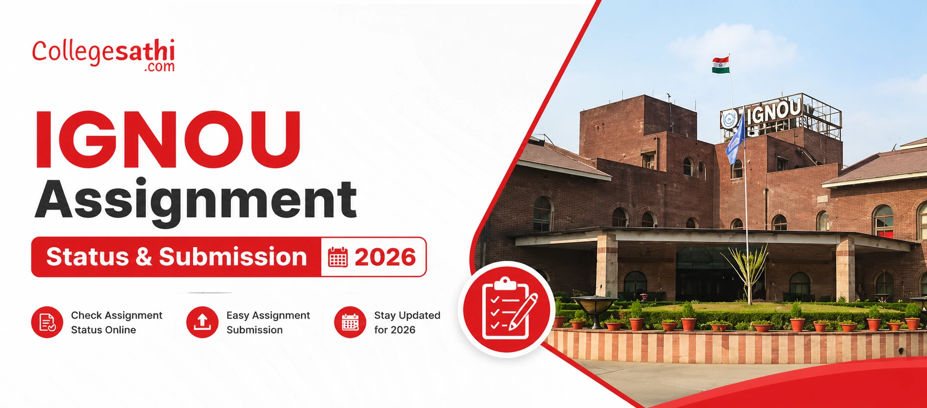 IGNOU Assignment Status & Submission 2026 - Complete Guide
