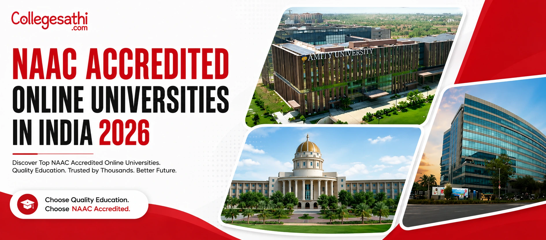 NAAC Accredited Online Universities in India 2026: Amity vs Manipal vs NMIMS