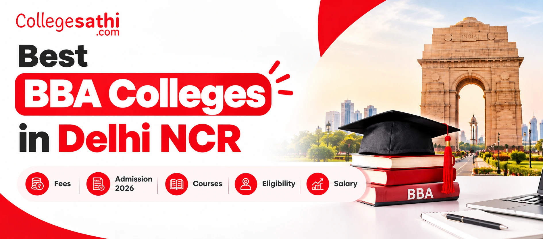 Best BBA Colleges in Delhi NCR: Fees, Admission 2026, Courses, Eligibility, Salary