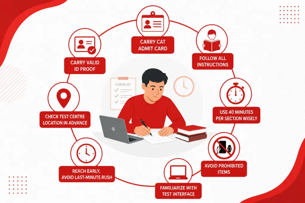 CAT 2026 Exam Day Guidelines