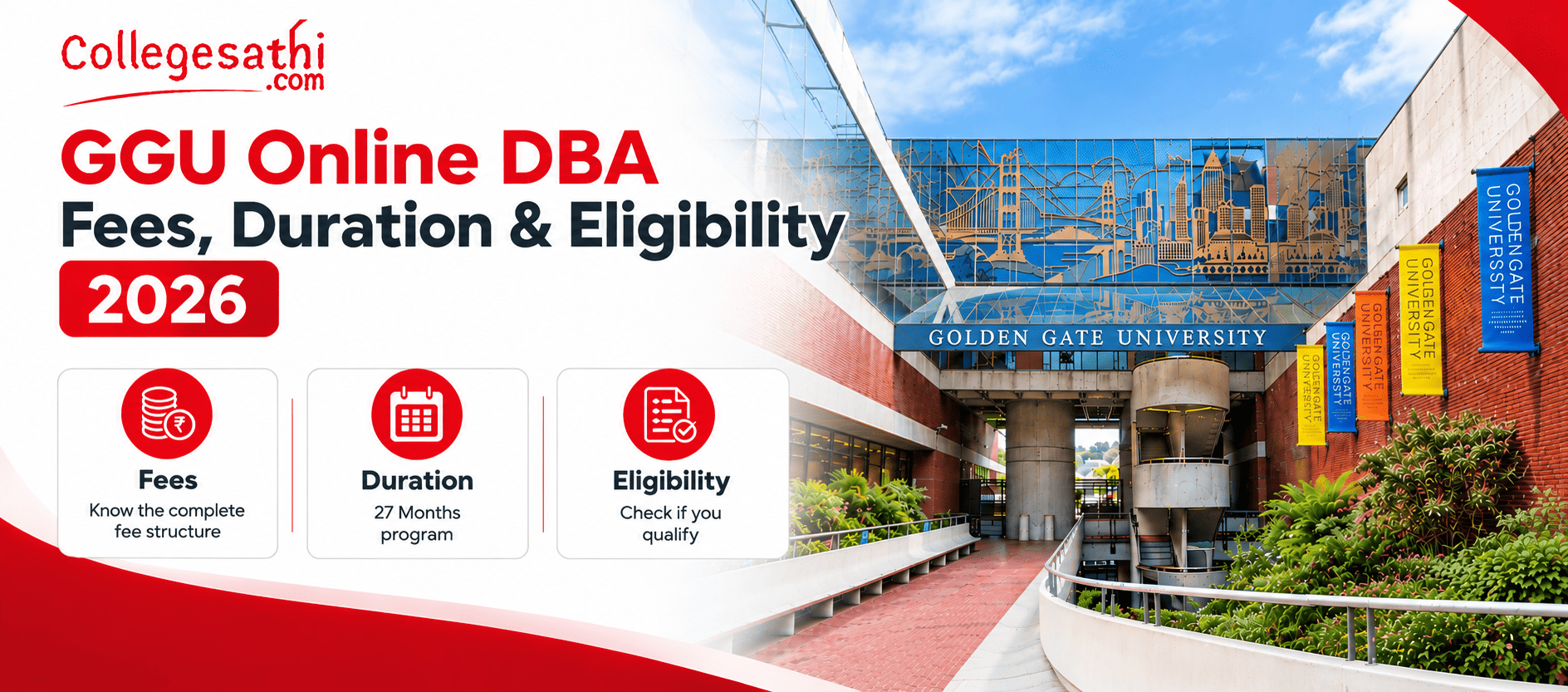 GGU Online DBA Fees, Duration, Eligibility & Admission 2026