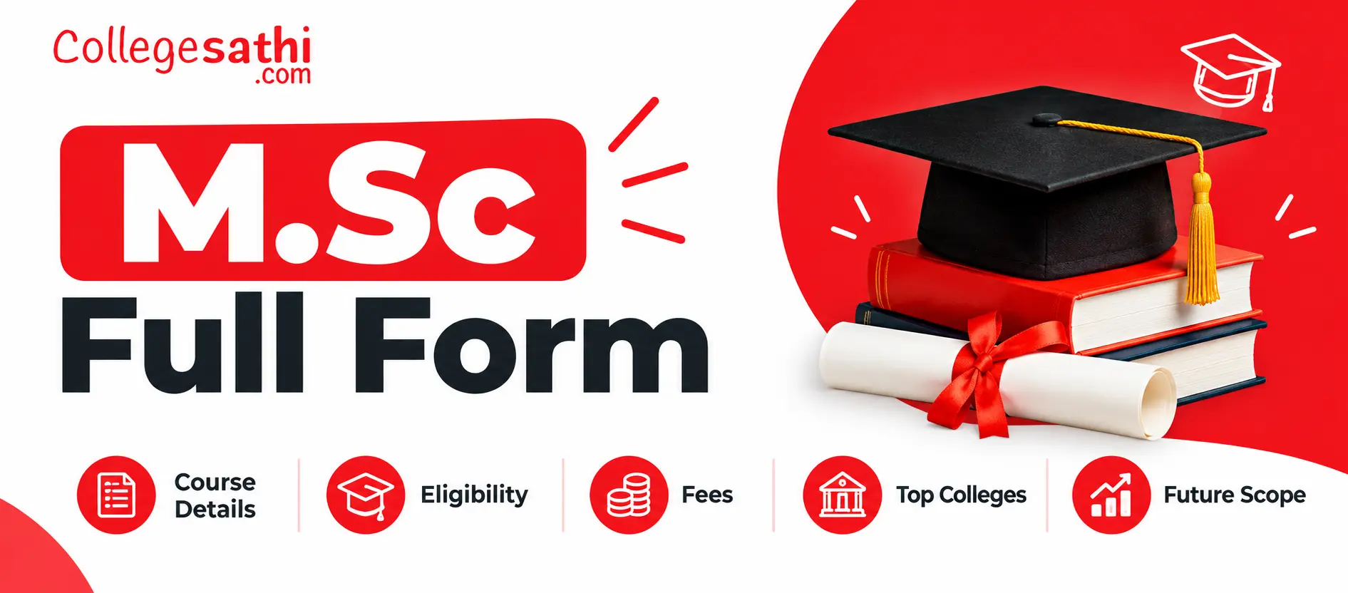 M.Sc Full Form: Course Details, Eligibility, Fees, Top Colleges and Future Scope