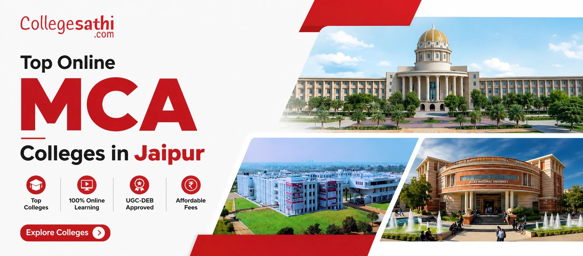 Top Online MCA Colleges in Jaipur 2026: Fees, Eligibility & Career Scope